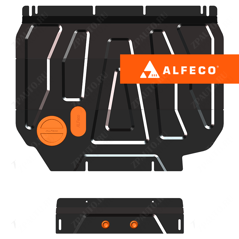 Защита  картера и КПП Lexus UX 2019- V-all , ALFeco, сталь 2мм, арт. ALF24114st-1