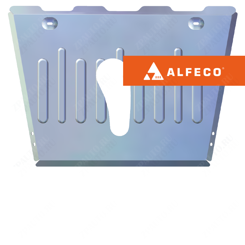 Защита  картера и КПП Changan CS75 FL 2018- V-1,8 AT 4WD , ALFeco, алюминий 4мм, арт. ALF5705al