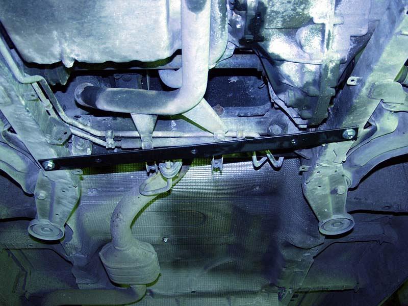 13.0192 Защита картера и КПП Mercedes-Benz Vito W638 V-2,0;2,3 (1996-2003) (сталь 2,0 мм)