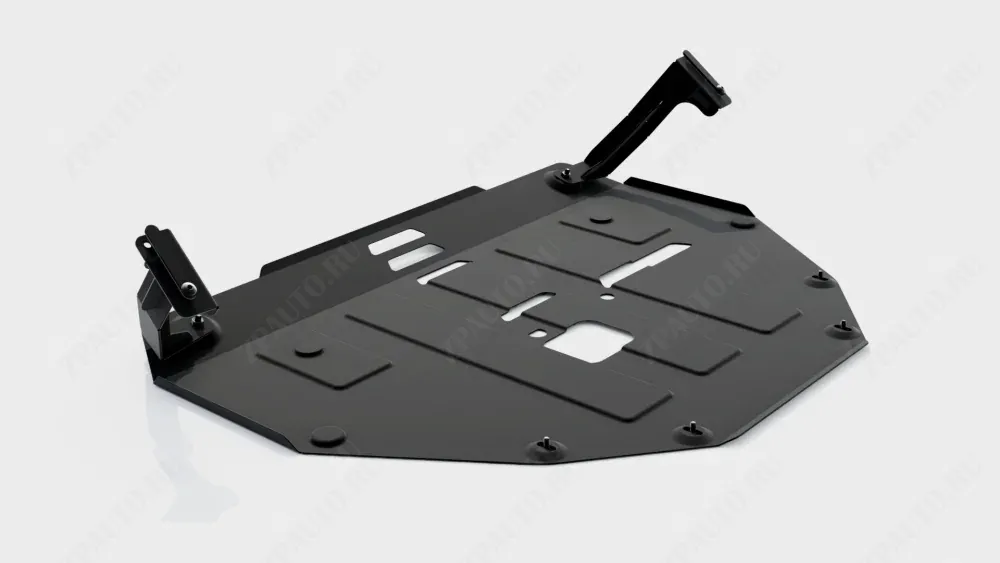 Защита картера и КПП для CHANGAN CS55 Plus  2023 - V-1,5 AT FWD, Sheriff, сталь 2, арт. 28.5485