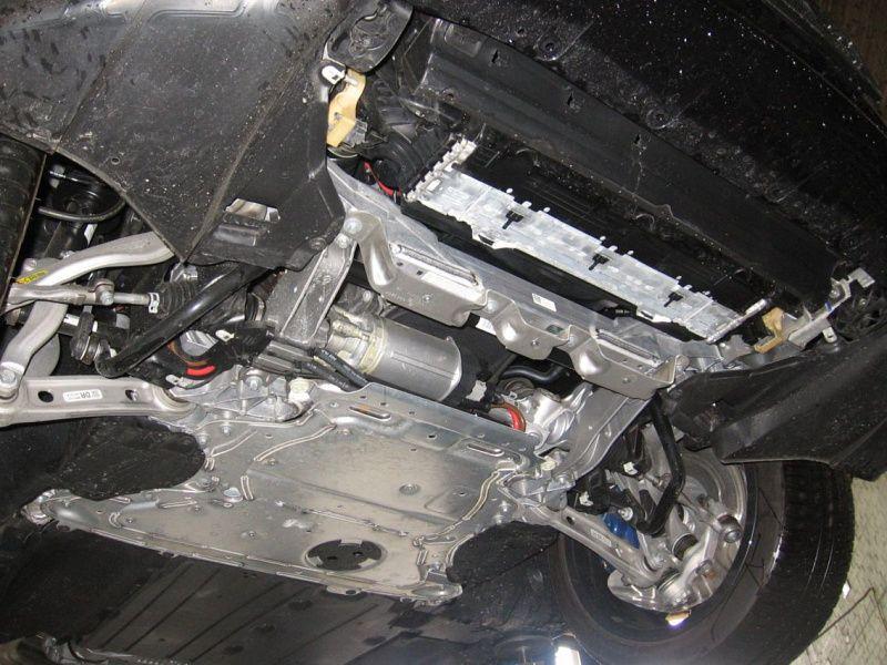 Защита радиатора и рулевой рейки для BMW 5 Series  2017 -, V-3,0 D АТ AWD/4WD, Sheriff, алюминий 5 мм, арт. 03.3432