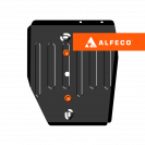 KGM Torres 2023- V-1,5 4WD защита топливного бака, ALFeco, сталь, 2 мм, арт. ALF7403st