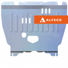 Peugeot 207i (хэтчбек) 2016- V-1,6 113 л.с. защита картера и АКПП (сборка Иран), ALFeco, алюминий, 4 мм, арт. ALF1712al