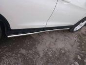 Защита штатного порога для автомобиля HONDA CR-V 2012-2014, Россия HCRV.12.31