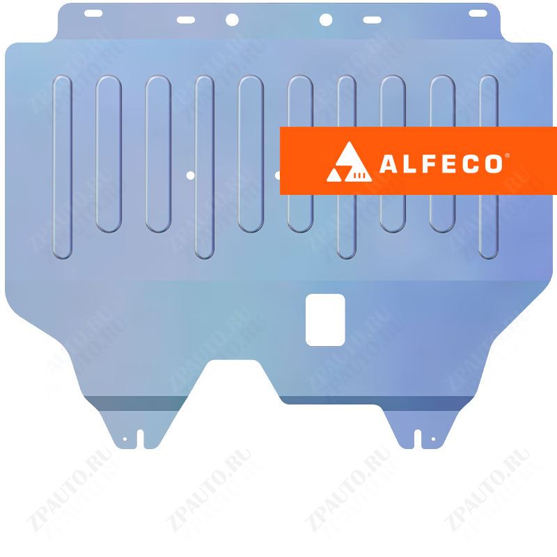 Защита  картера и КПП Mitsubishi Xpander Cross 2017- V-1,5 FWD , ALFeco, алюминий 4мм, арт. ALF1456al
