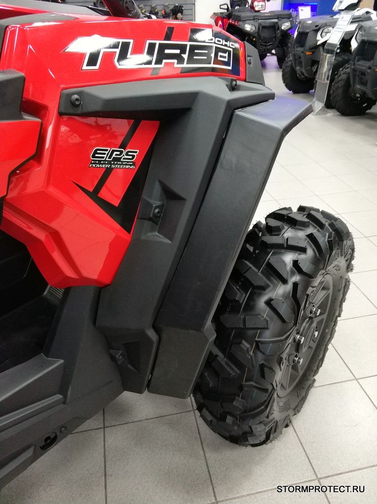 Расширители колесных арок для POLARIS RZR XP Turbo S 2018 -, STORM, арт. MP 0357
