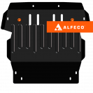 Защита  картера Mitsubishi Pajero Pinin 1998-2007 V-1,8; 1,8 GDI; 2,0 GDI , ALFeco, сталь 2мм, арт. ALF14281st