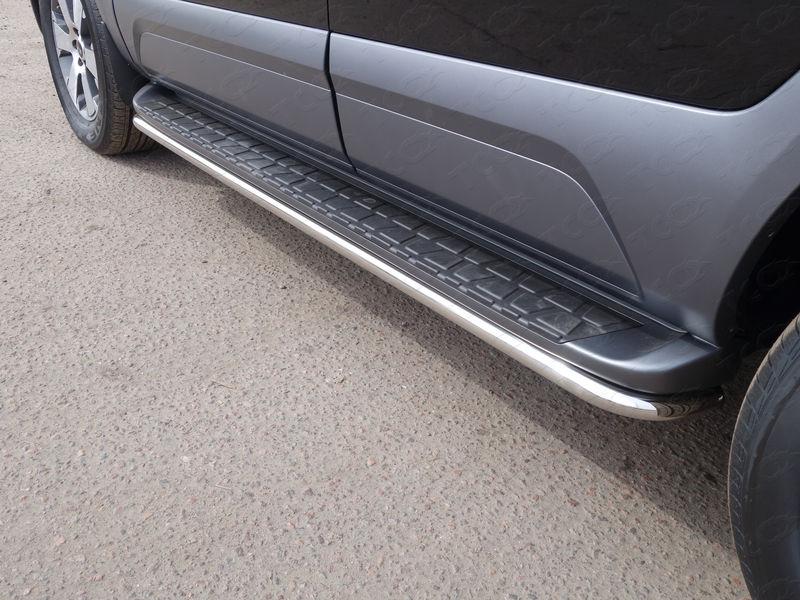 Защита порогов 42,4 мм для автомобиля Kia Mohave 2017-, TCC Тюнинг KIAMOH17-16