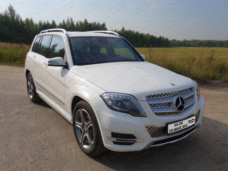 Пороги труба 42,4 мм для Mercedes-Benz GLK, TCC MERGLK220D14-03, TCC Тюнинг