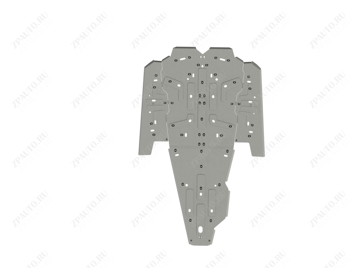 Защита днища для CAN-AM Maverick X3 2017-, алюминий 4 мм, STORM, арт. 4728