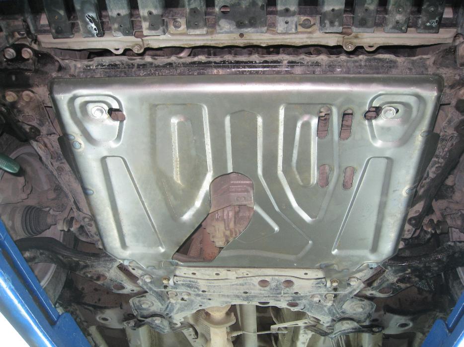 Защита  картера и КПП Toyota Sai 2009-2017 V-2,4 , ALFeco, алюминий 4мм, арт. ALF24650al-1