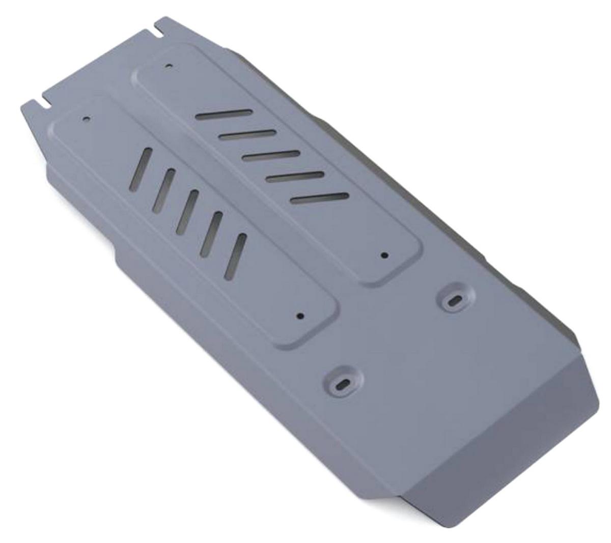 Защита КПП и РК Rival для Infiniti Q70 I рестайлинг 4WD 2014-2019, штампованная, алюминий 4 мм, с крепежом, 333.2420.1