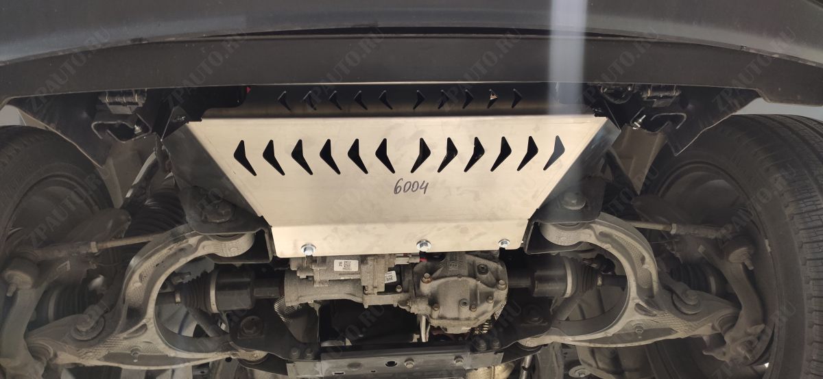 60.04ABC Защита радиатора DODGE RAM 1500 V-все, кроме V-3.6 (2018-) (Алюминий 4мм)