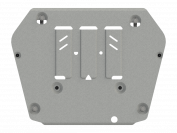 Защита картера и КПП для CHEVROLET Traverse  2019 -, V-3.6 V6  AT AWD, Sheriff, алюминий 4 мм, арт. 04.4174