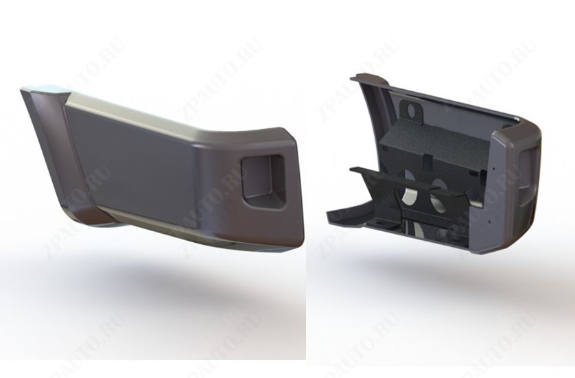 ABC.UAZ.SP.05P НАКЛАДКИ КУЗОВА НИЖНИЕ АВС-ДИЗАЙН UAZ ПИКАП 2015- (К ABC.UAZ.RB.04P)