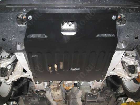 Защита  картера и кпп для Honda Legend 2004-2012  V-3,5 , ALFeco, алюминий 4мм, арт. ALF0917al