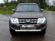 Решетка радиатора 16 мм для автомобиля Mitsubishi Pajero IV 2011-2014, TCC Тюнинг MITPAJ413-11