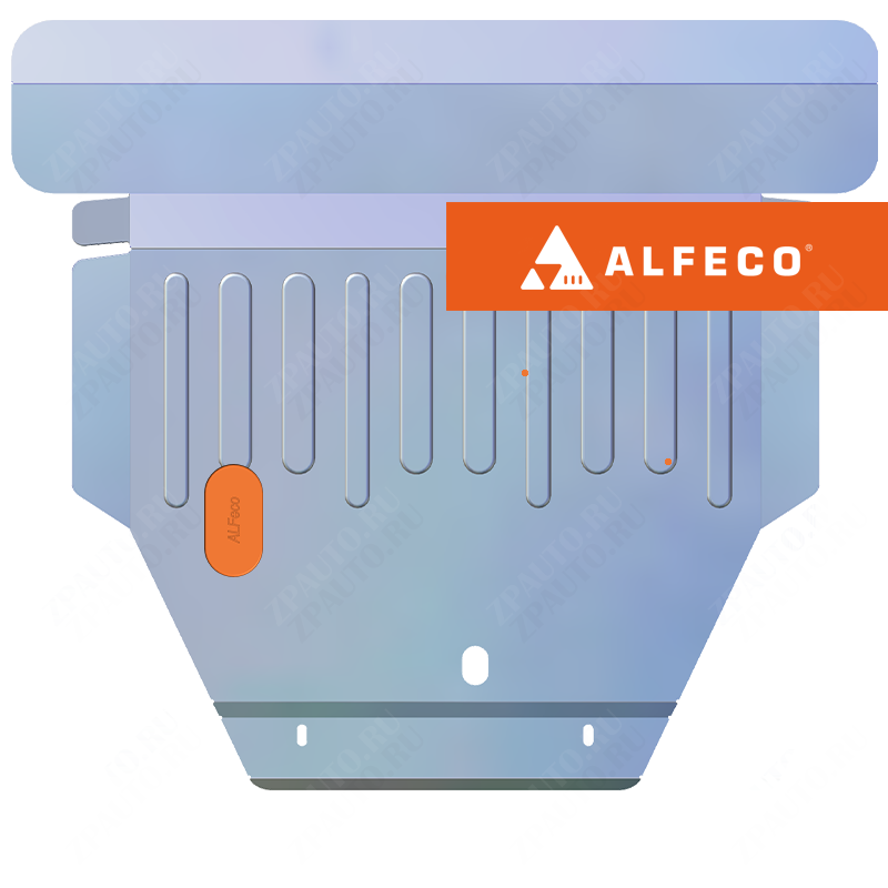 Защита  картера и КПП Mazda 626 (GF) 2WD 1997-2002 V-all кроме 2,5D и 2,5V6 , ALFeco, алюминий 4мм, арт. ALF1315al