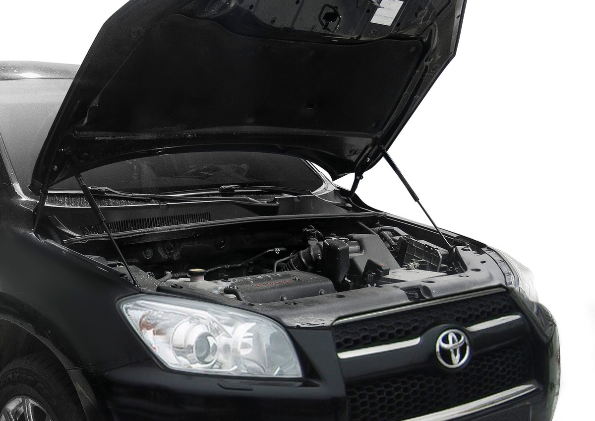 Амортизаторы капота АвтоУПОР (2 шт.) Toyota RAV 4 (2005-2010), Rival, арт. UTORAV021