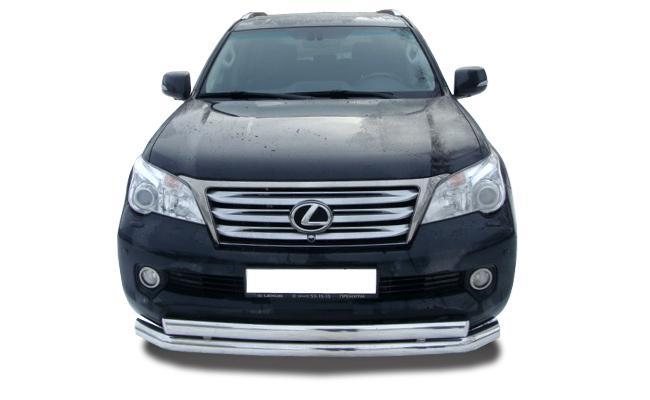 Защита переднего бампера (радиус) для автомобиля LEXUS GX460 2009. LGX.09.16, Россия