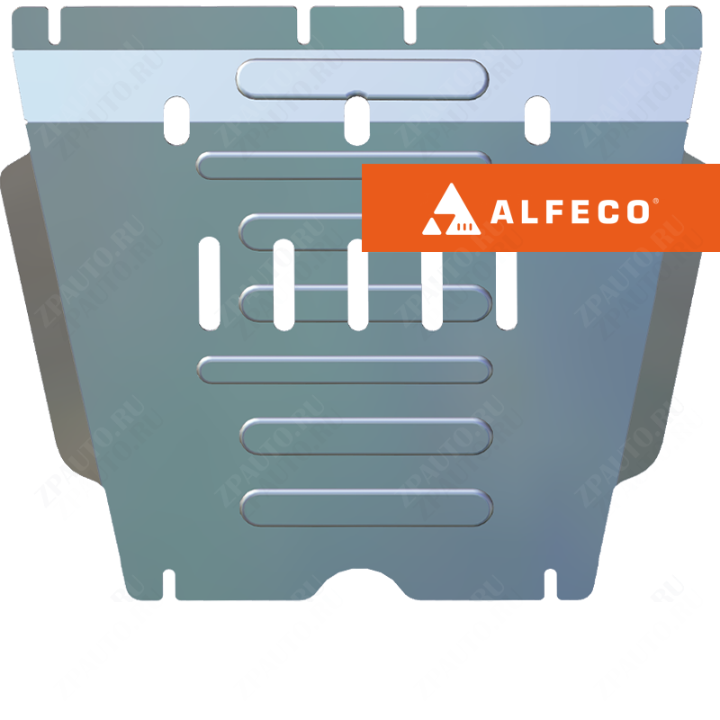 Sollers ST6 2023- V-2,0MT; 2,0TD защита КПП, ALFeco, алюминий, 4 мм, арт. ALF5609al-2