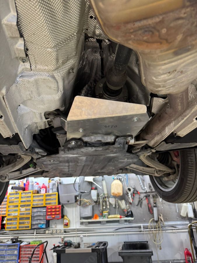 02.19ABC Защита РК Audi Q5 (2025-) (Алюминий 4мм)