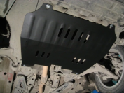 Защита  картера и КПП Opel Vectra C 2002-2008 V-all , ALFeco, сталь 2мм, арт. ALF1606st
