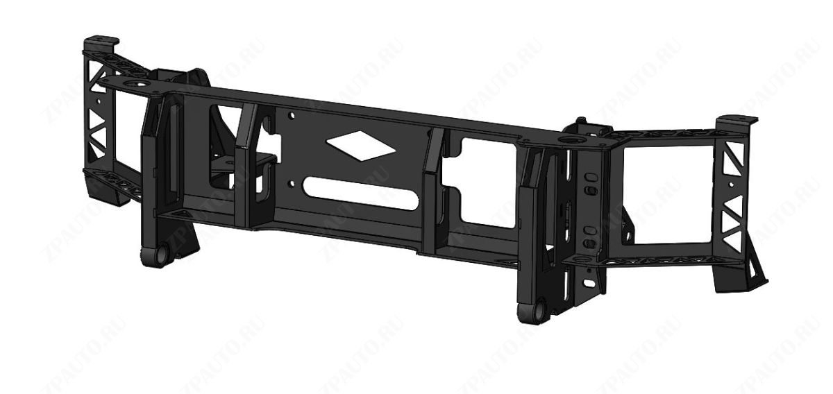 ABC.UAZ.FB.29W БАМПЕР АВС-ДИЗАЙН ПЕРЕДНИЙ UAZ ПАТРИОТ/ПИКАП/КАРГО 2005- ЛЕГКИЙ-У (БЕЗ ОПТИКИ)(БЕЛЫЙ)