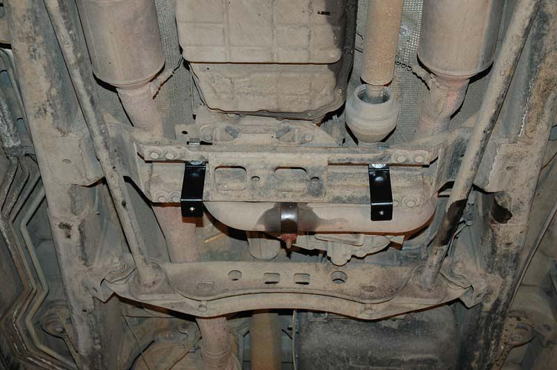 Стальная защита АКПП на Dodge Durango, сталь 2,5 мм, Sheriff (Шериф) 04.1357