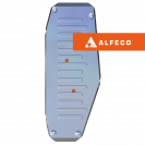 Защита  топливного бака Changan CS75 FL 2018- V-1.8 AT 4WD , ALFeco, алюминий 4мм, арт. ALF5706al