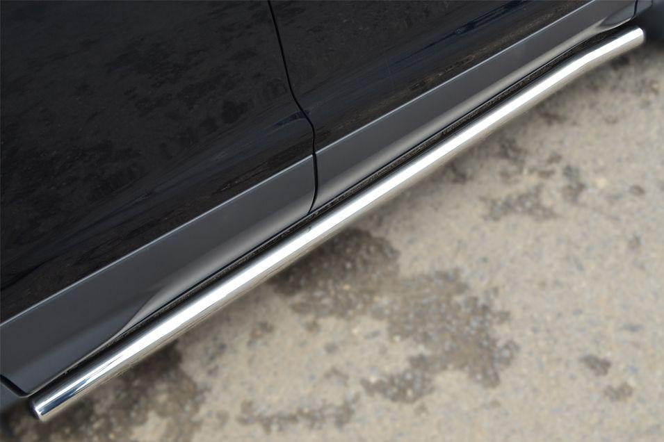 Пороги труба d57 вариант 3 для Ford Kuga 2013, Slitkoff FGT-0013803