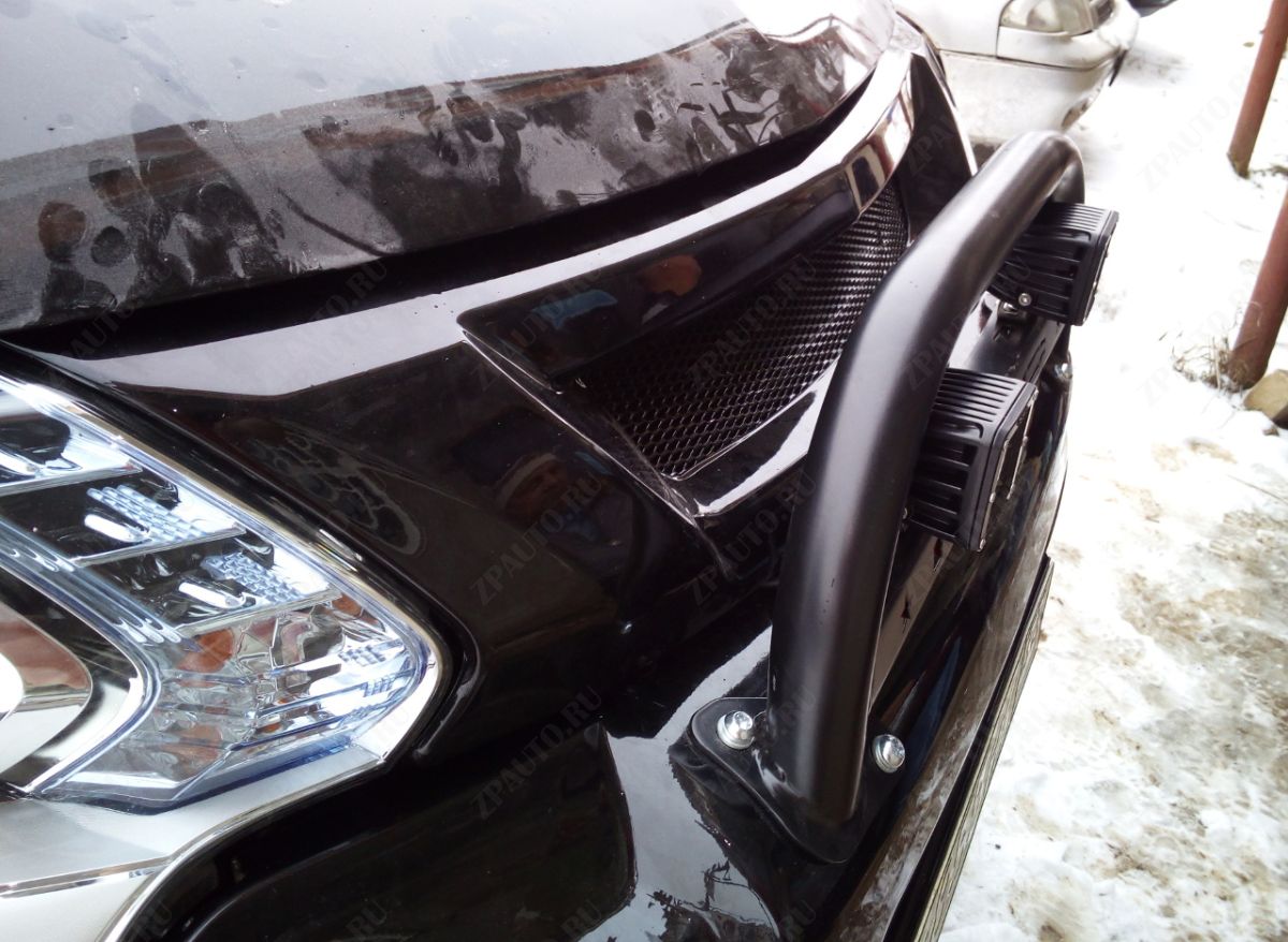 ABC.MCCL200.GRILL.10 РЕШЕТКА РАДИАТОРА MITSUBISHI L200 2015-11.2018 ЧЁРНАЯ АВС-ДИЗАЙН