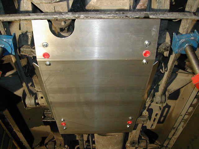 Защита КПП и РК для LAND  ROVER Discovery  1998 - 2004 , V-2,0; 3,9; 4,0;2,5TD, Sheriff, сталь 2,5 мм, арт. 04.0852