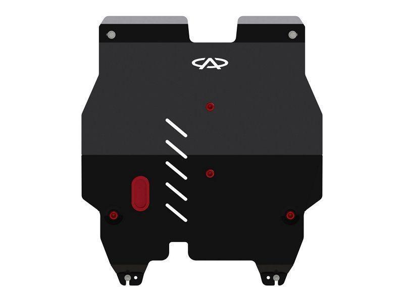 Защита картера и КПП для Chery Mikado ,Sheriff арт.28.1128 (Сталь 2,0 мм)