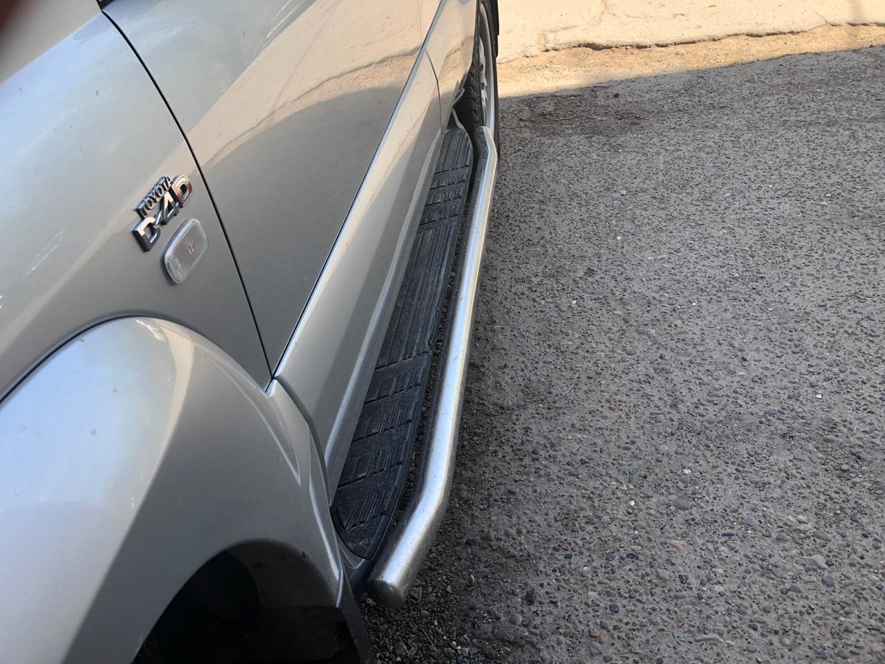 Защита штатного порога для автомобиля Toyota Land Cruiser Prado арт. ТLСP120.03.30-1