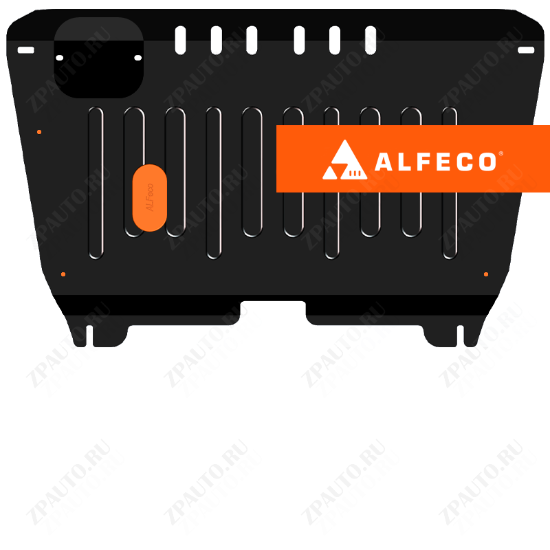 Защита  картера и КПП Lexus ES 350 2009-2012 V-3,5 , ALFeco, сталь 2мм, арт. ALF2404st-1