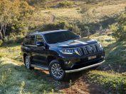 Защита передняя D 76,1 для Toyota Land Cruiser Prado(Тойота Ленд Крузер Прадо), ALFeco арт. LC150-17.01