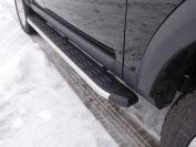 Пороги алюминиевые с пластиковой накладкой 1820 мм для автомобиля Land Rover Discovery IV 2010-, TCC Тюнинг LRDIS15-05AL
