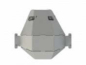 Защита дифференциала для Mercedes-Benz Sprinter  2018 - V-2,0 AТ, 4matic, Sheriff, алюминий AL 6 мм, арт. 13.6400