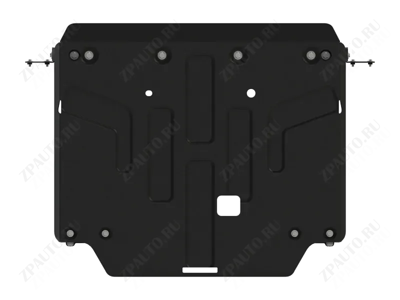 Защита картера и КПП для FORD Transit Custom China Market 2023 - V-2.0 AT FrontWD, Sheriff, сталь сталь 2,5 мм, арт. 08.6481