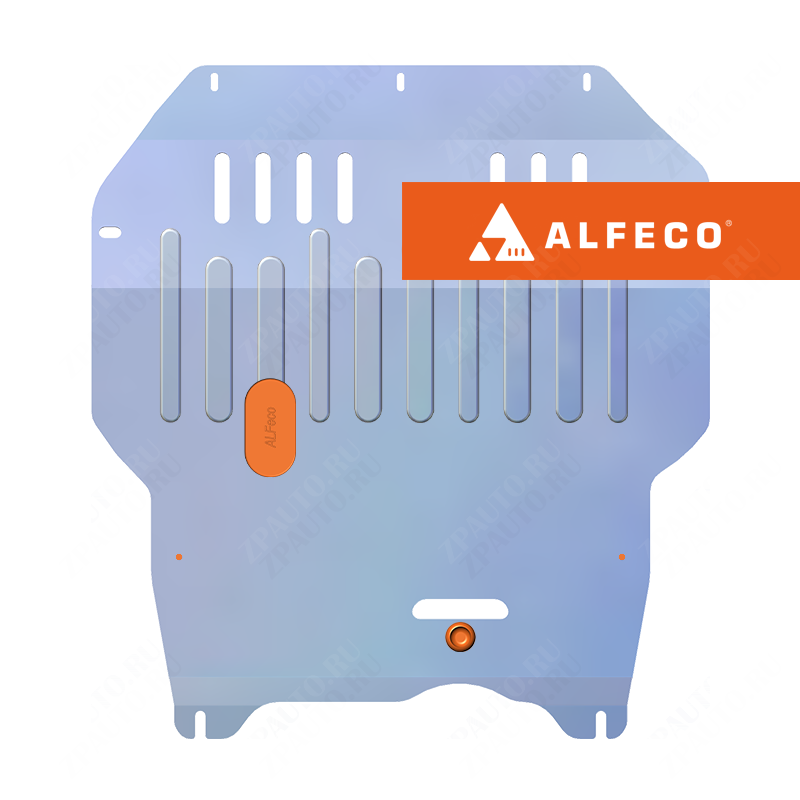 Защита  картера и КПП Skoda Octavia (A4)(Tour) facelift 2001-2011 V-all , ALFeco, алюминий 4мм, арт. ALF2005al