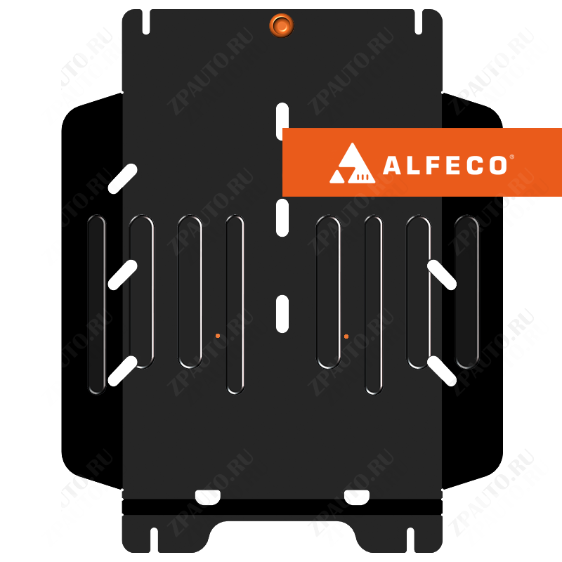 Защита  КПП Toyota Land Cruiser 300 2021-2022 V-all  , ALFeco, сталь 2мм, арт. ALF24134st