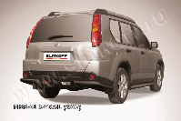 Уголки d57 черные Nissan X-Trail (2007-2011) , Slitkoff, арт. NXT012B