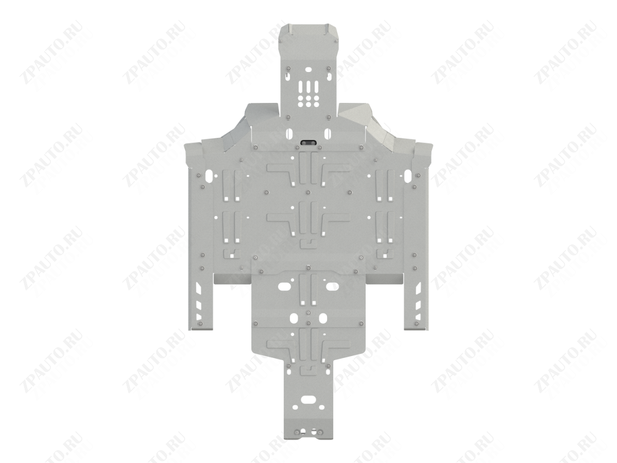 Защита днища для HONDA Pioneer 1000-5 2019-, алюминий 4 мм, STORM, арт. 4338