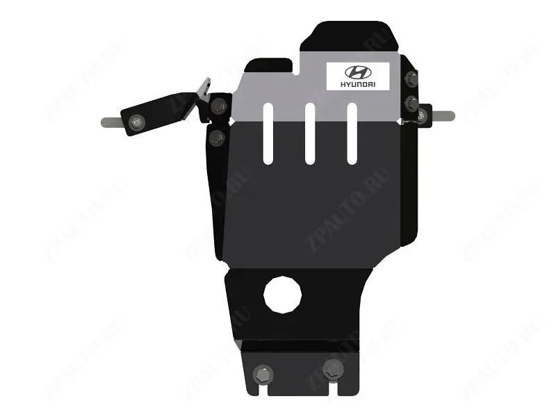 Защита редуктора для HYUNDAI Tucson   2015 - 2021, V-1,6 АТ AWD, 2.0D AT AWD. 2.0 AT AWD, 2.0 AT FWD, Sheriff, сталь 3 мм, арт. 10.3609 V2 CP