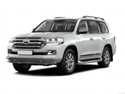 TOYOTA LAND CRUISER 200 2015-2021 Защита переднего бампера d63 (секции) d63 (уголки)+d42 (зубы) black TLCZ-002160CH