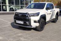 Защита передняя нижняя 76,1 мм для автомобиля Toyota Hilux Black Onyx 2020 TCC Тюнинг арт. TOYHILUXBLON20-01