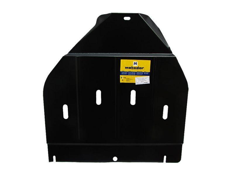 Защита рк стальная Motodor для Nissan Pathfinder R51 2005-2010 (2 мм, сталь), 01431