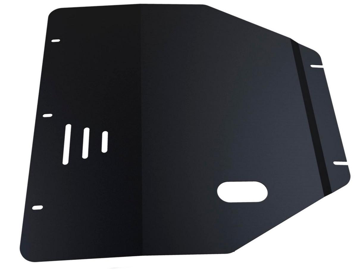 Защита картера и КПП АвтоБроня для Suzuki Swift III (V - 1.3; 1.5) 2004-2011, сталь 1.8 мм, с крепежом, 111.05506.1