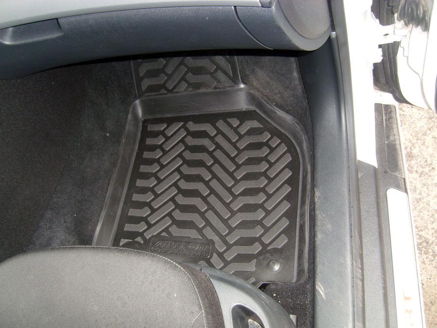 Ковры салонные модельные высокий борт 3D с подпятником для Skoda Octavia A5 2004-2013, Элерон 61624